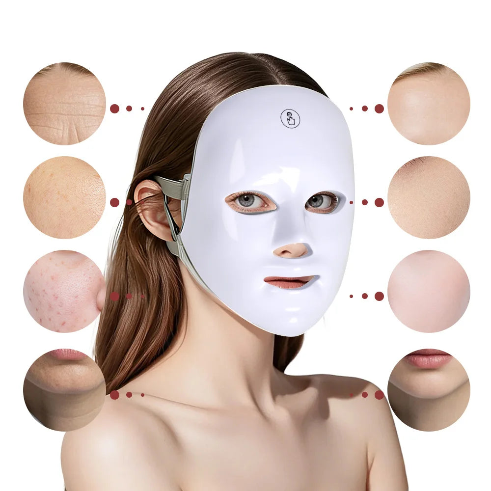 LED Light Therapy Face Mask — At-Home Skincare