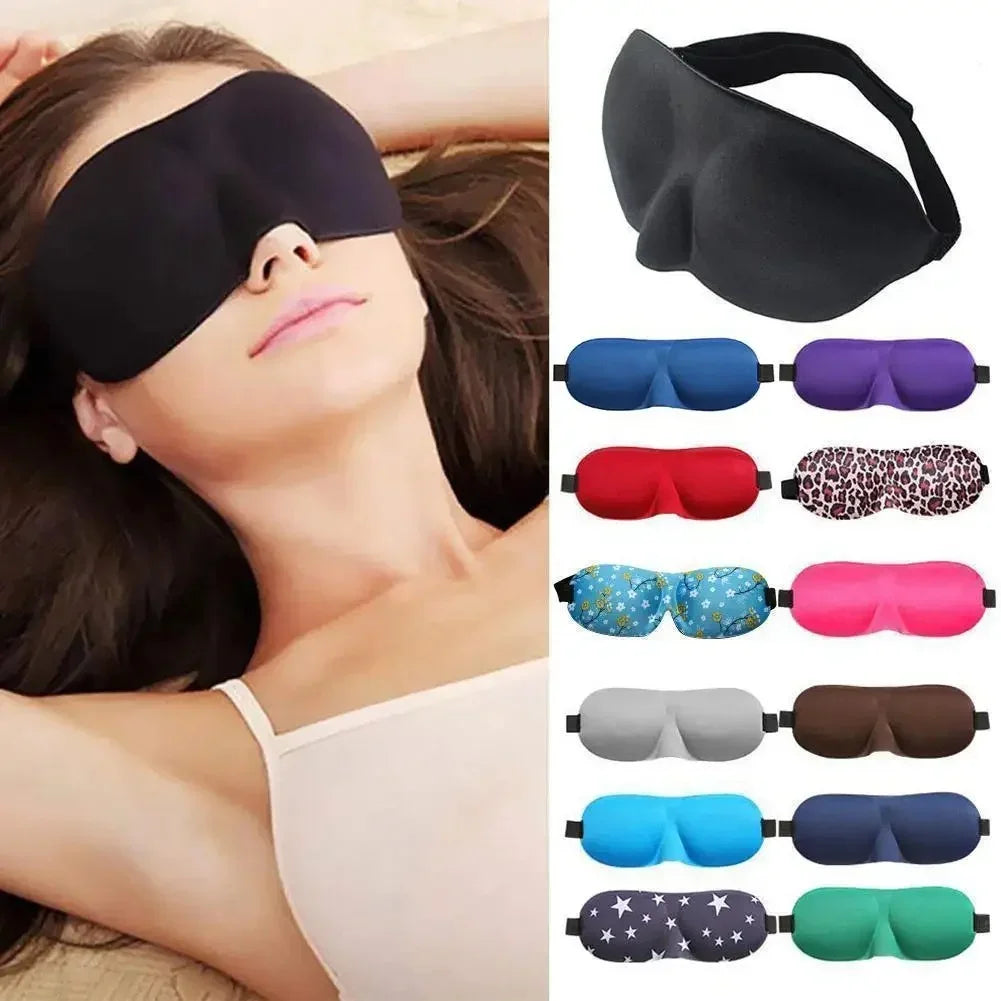 3D Sleep Eye Mask — Total Blackout Comfort Mask