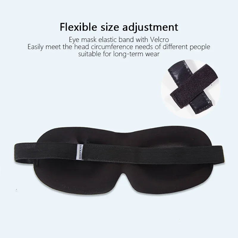 3D Sleep Eye Mask — Total Blackout Comfort Mask