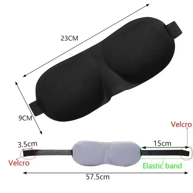 3D Sleep Eye Mask — Total Blackout Comfort Mask