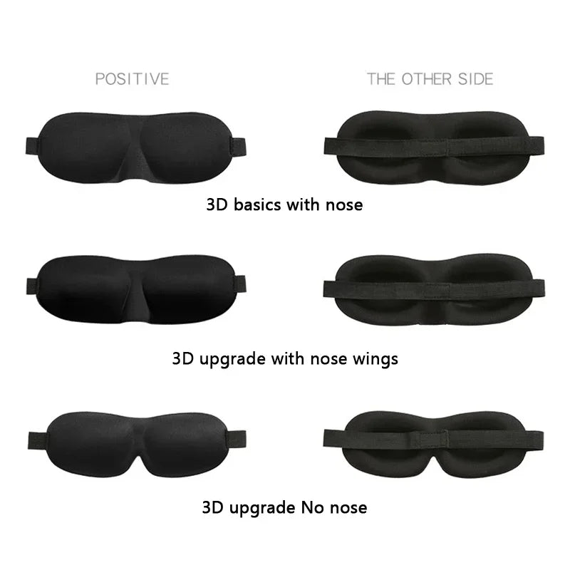 3D Sleep Eye Mask — Total Blackout Comfort Mask