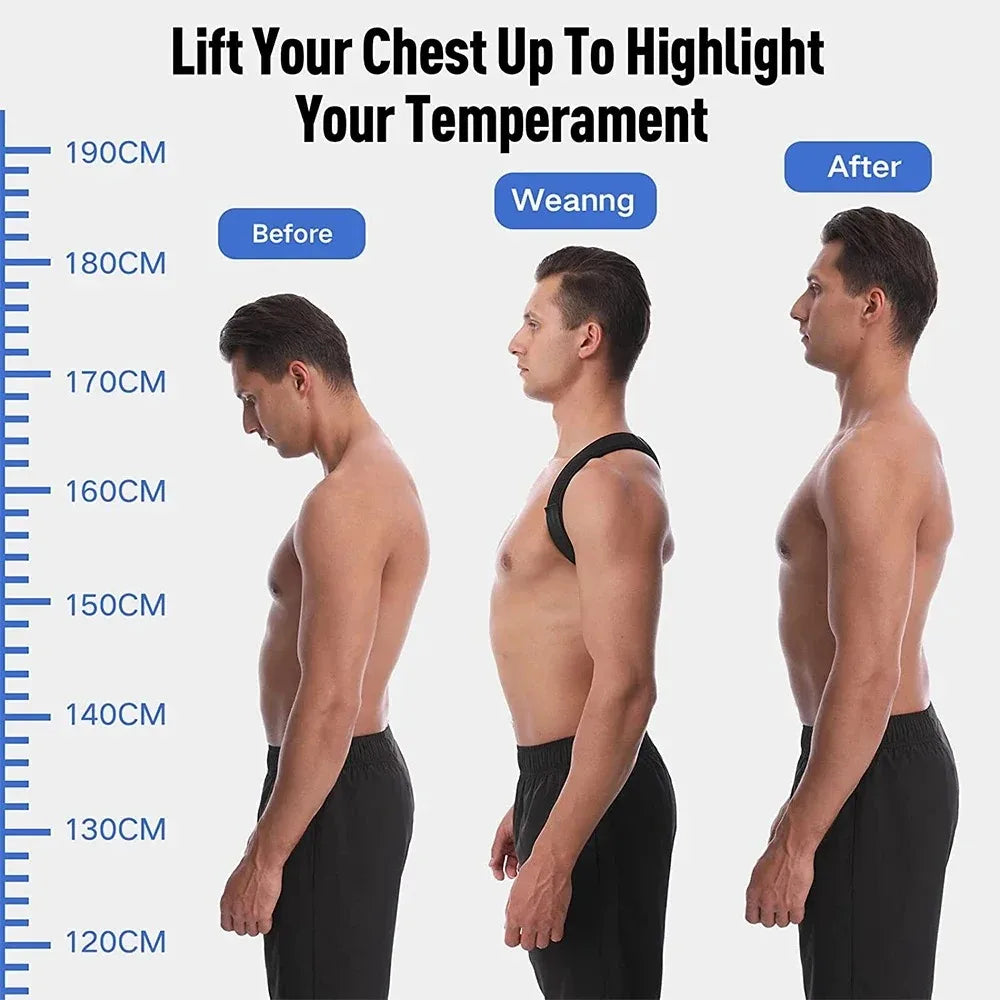 Posture Corrector — Adjustable Back & Shoulder Support