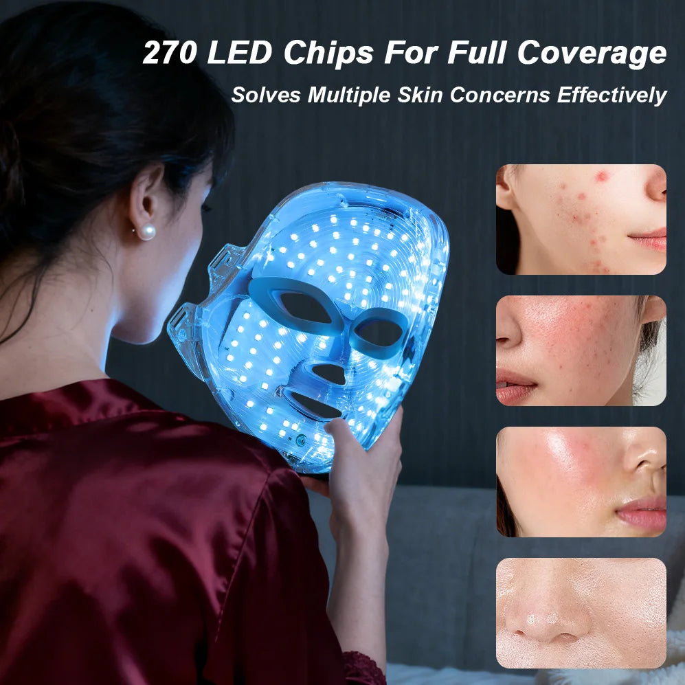 LED Light Therapy Face Mask — At-Home Skincare