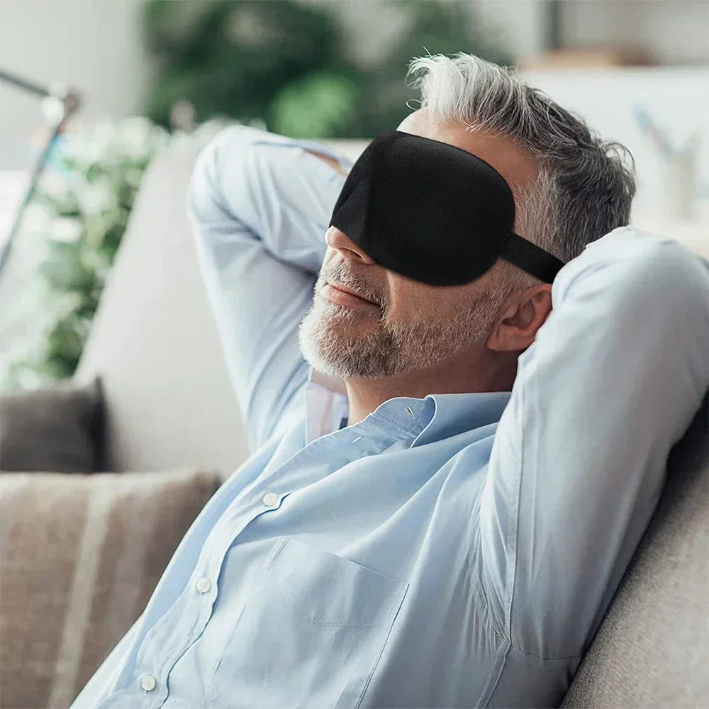 3D Sleep Eye Mask — Total Blackout Comfort Mask