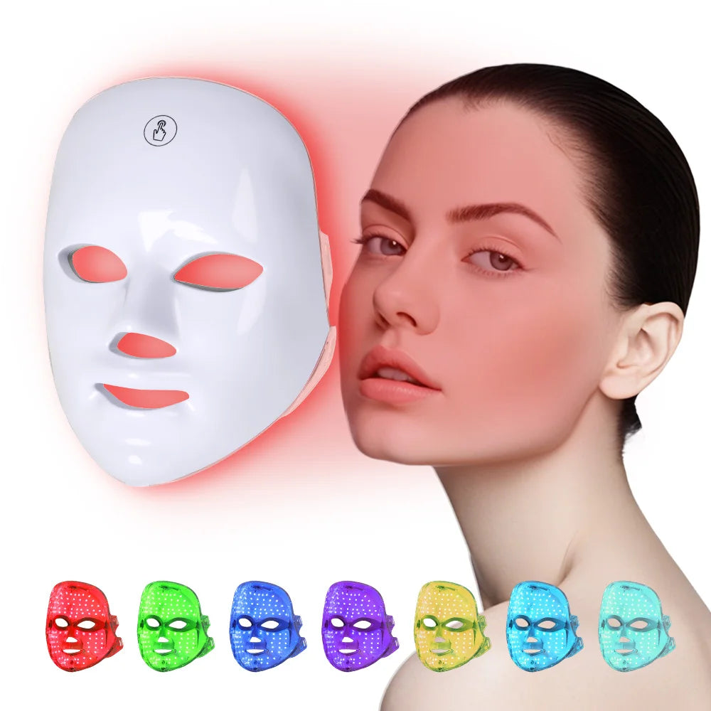 LED Light Therapy Face Mask — At-Home Skincare