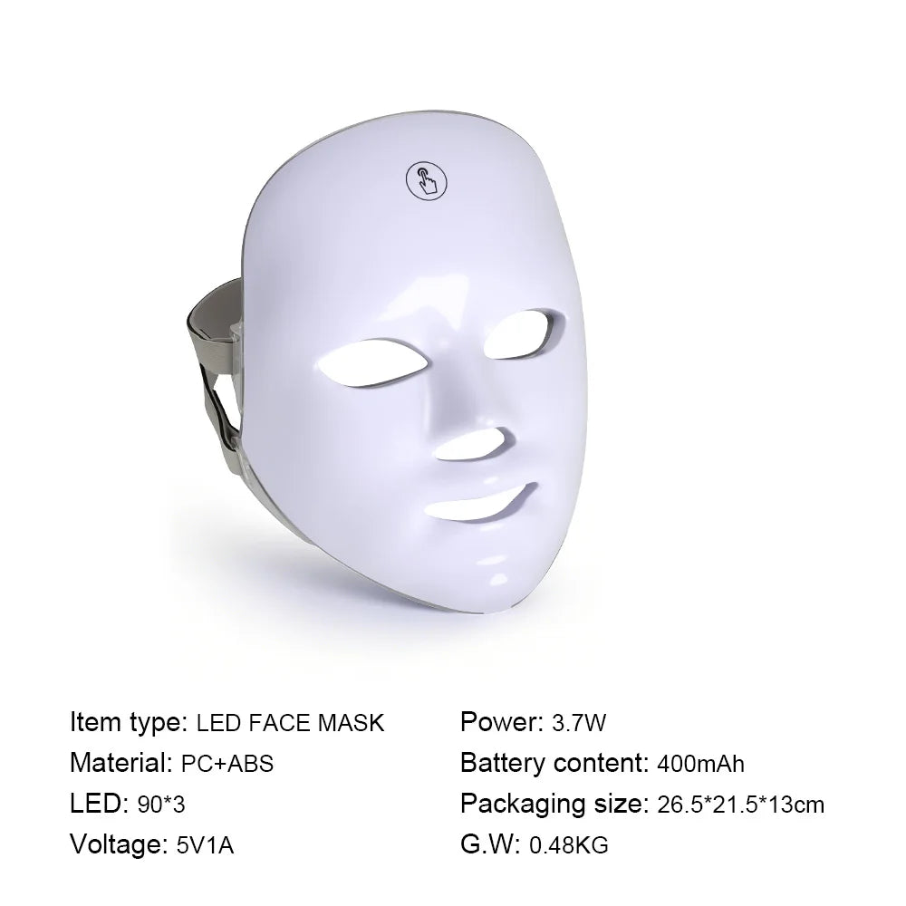 LED Light Therapy Face Mask — At-Home Skincare