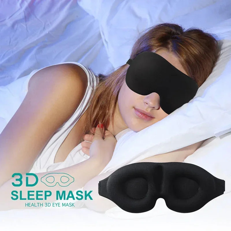 3D Sleep Eye Mask — Total Blackout Comfort Mask