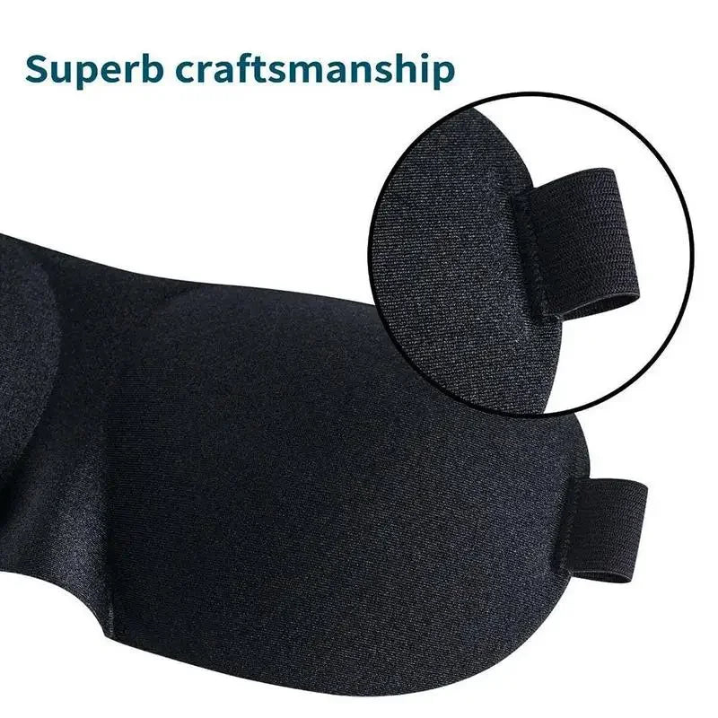 3D Sleep Eye Mask — Total Blackout Comfort Mask