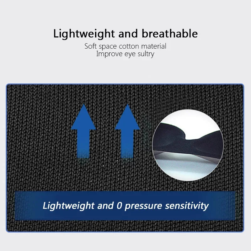 3D Sleep Eye Mask — Total Blackout Comfort Mask