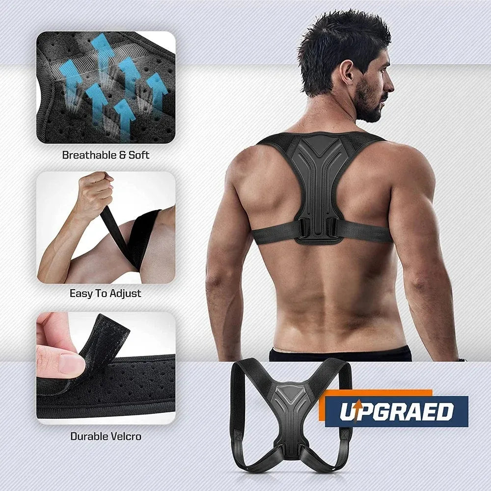 Posture Corrector — Adjustable Back & Shoulder Support