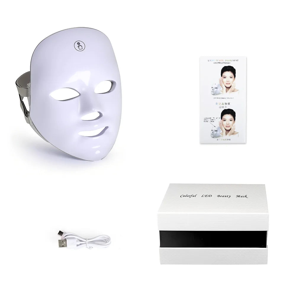 LED Light Therapy Face Mask — At-Home Skincare