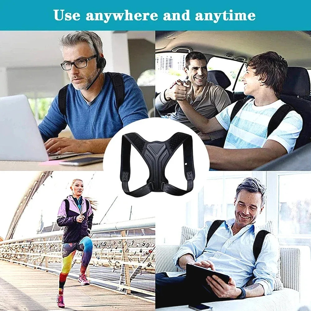 Posture Corrector — Adjustable Back & Shoulder Support
