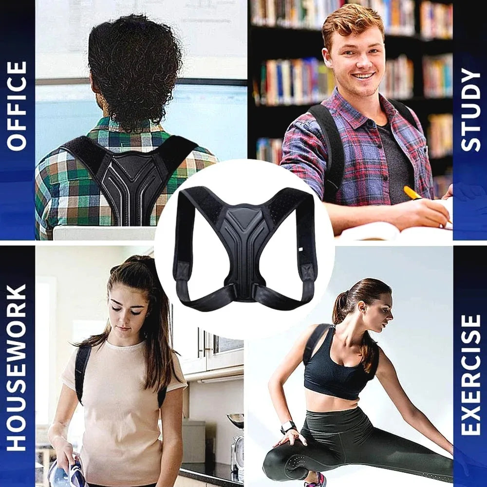 Posture Corrector — Adjustable Back & Shoulder Support
